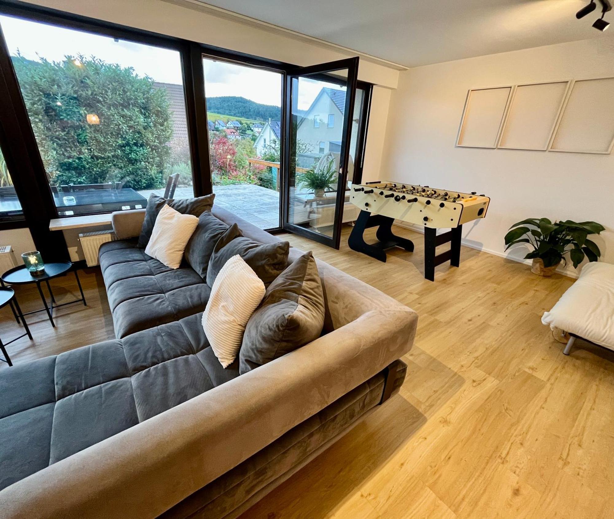 Ferienhaus Weinbergblick - Nahe Wuerzburg - 2 Schlafzimmer - Familienfreundlich - Terrasse Unterleinach Εξωτερικό φωτογραφία